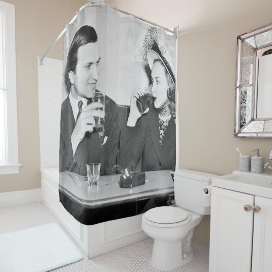 Rideau de douche (En situation)