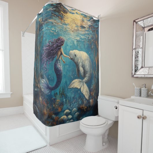 Rideau de douche (En situation)