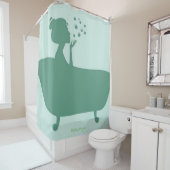 Rideau de douche (En situation)