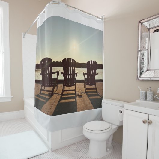 Rideau de douche (En situation)