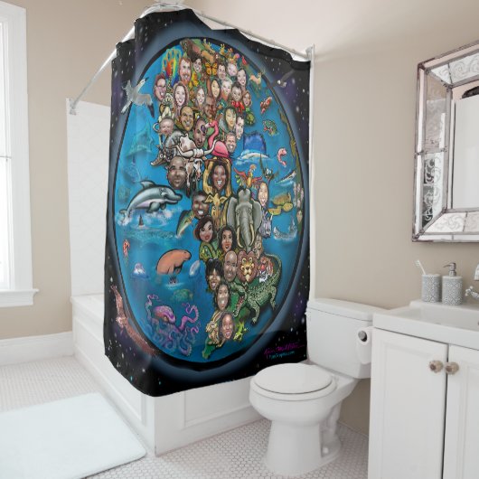 Rideau de douche (En situation)