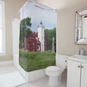 rideau de douche 40 Mile Point Lighthouse (En situation)