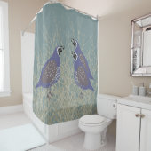 Rideau de douche à caille (En situation)