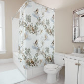 Rideau de douche à ciel ouvert (En situation)