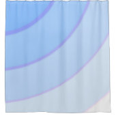 Rideau de douche à flèches bleues (Devant)