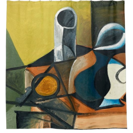 rideau de douche à fleurs (Devant)