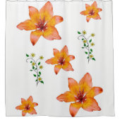 Rideau de douche à fleurs (Devant)