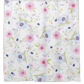 Rideau de douche à fleurs de printemps (Devant)