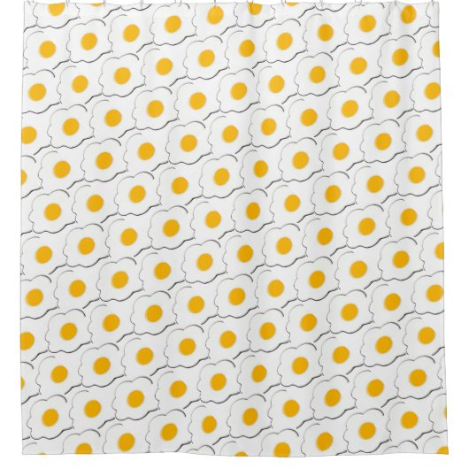 Rideau de douche à oeufs (Devant)