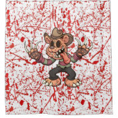 Rideau de douche à oreille effrayante (Devant)