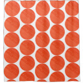 Rideau de douche à texture de jaspe rouge élégant  (Devant)