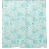 Rideau de douche à thème en bord de mer (Devant)