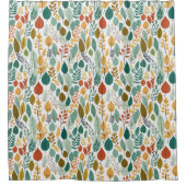 Rideau De Douche À Thème Feuille (Devant)