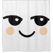 RIDEAU DE DOUCHE À VISAGE CUT (Devant)