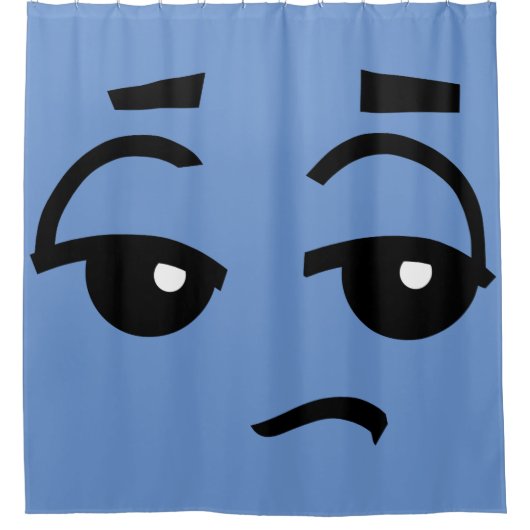 RIDEAU DE DOUCHE À VISAGE FRAÎCHI (Devant)