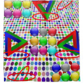 Rideau de douche Abstrait (Devant)