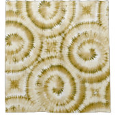 Rideau de douche Abstrait Brown Swirl (Devant)