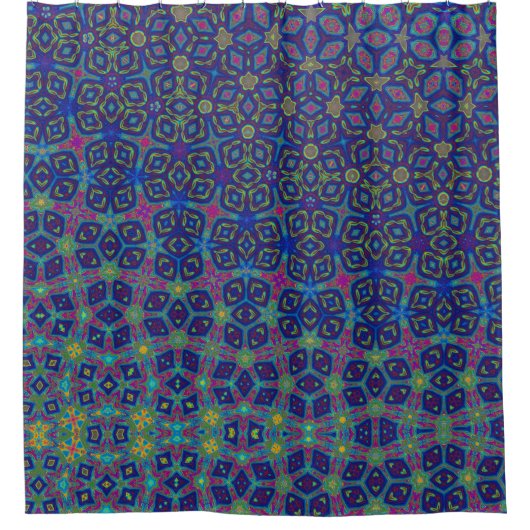 Rideau de douche Abstrait unique (Devant)