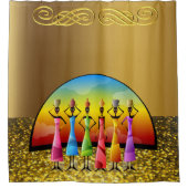 Rideau de douche africain (Devant)