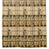 Rideau de douche africain (Devant)