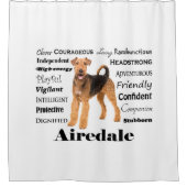 Rideau de douche Airedale (Devant)