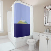 Rideau de douche Alcatraz ! (En situation)