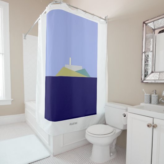 Rideau de douche Alcatraz ! (En situation)