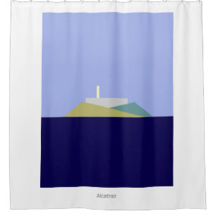 Rideau de douche Alcatraz !