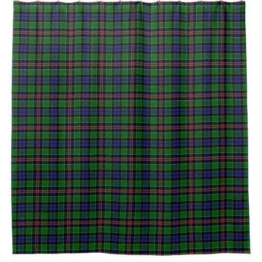 Rideau de douche Allison Tartan (Devant)