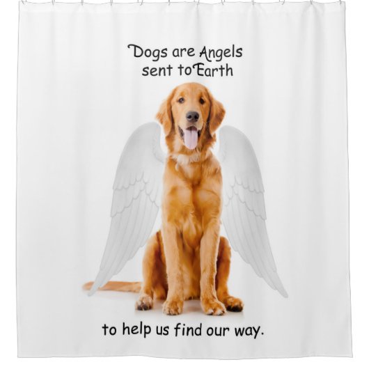 Rideau de douche Angel d'or (Devant)