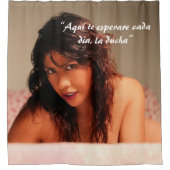 Rideau de douche / Aquí te espero cada día, la duc (Devant)