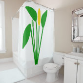 Rideau de douche Araceae (En situation)