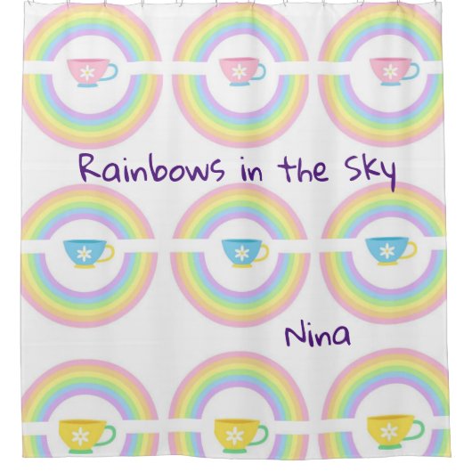 Rideau de douche Arc-en-ciel (Devant)
