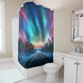 Rideau de douche auriculaire nord (En situation)