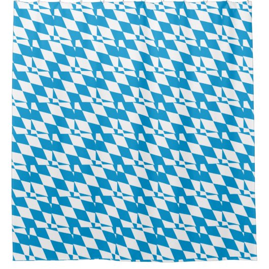 Rideau de douche avec Drapeau de Bavière, Allemagn (Devant)