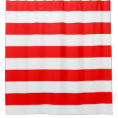 Rideau de douche avec drapeau d'Indonésie (Devant)