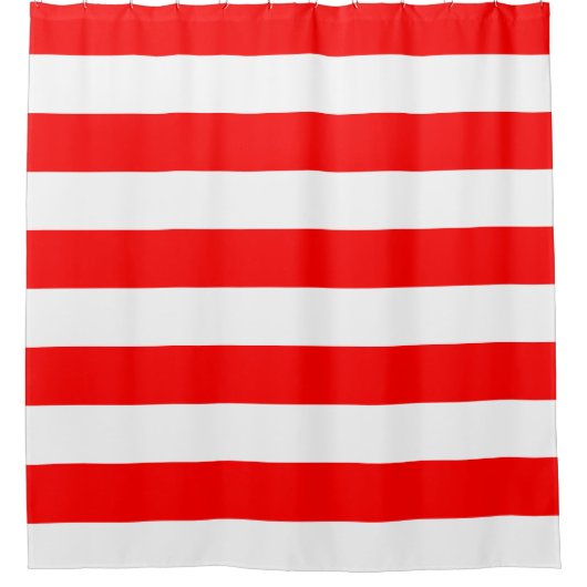 Rideau de douche avec drapeau d'Indonésie (Devant)