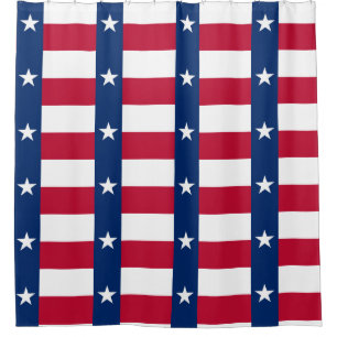 Rideau de douche avec drapeau du Texas State, USA