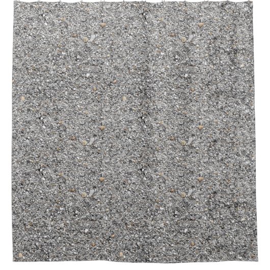 Rideau de douche avec motif gris (Devant)