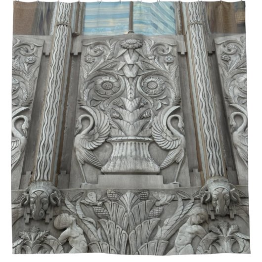 Rideau de douche - Béliers & Chérubins (Devant)