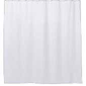 Rideau de douche blanc fantôme (Devant)