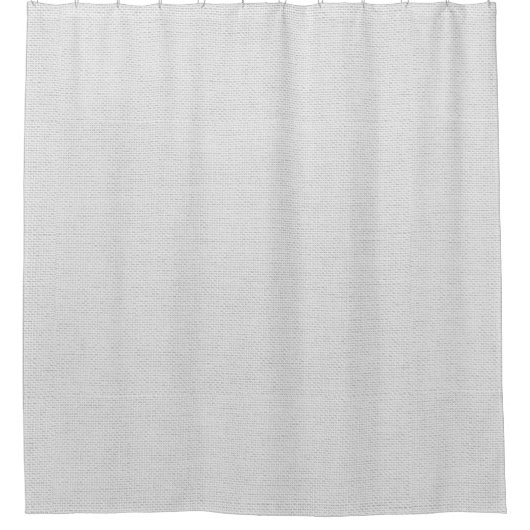 Rideau de douche blanc sans joint (Devant)