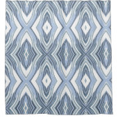 Rideau de douche bleu (Devant)