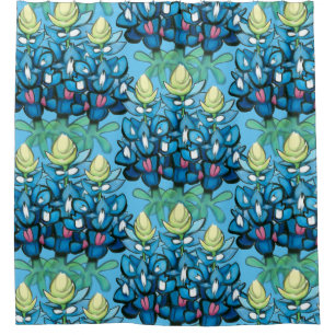 Rideau de douche Bluebonnets