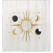Rideau de douche Boho Celestial Bliss (Devant)