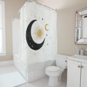 Rideau de douche Boho Celestial Bliss (En situation)