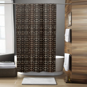 Rideau de douche Boho de style occidental