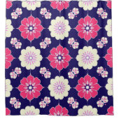 Rideau de douche Boho Magenta (Devant)