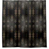 Rideau de douche Boho marocain (Devant)