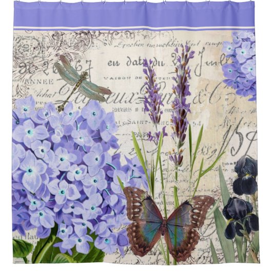 Rideau de douche botanique (Devant)